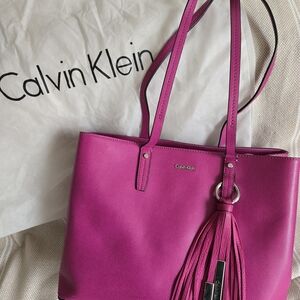 Calvin Klein Pink Tote Bag